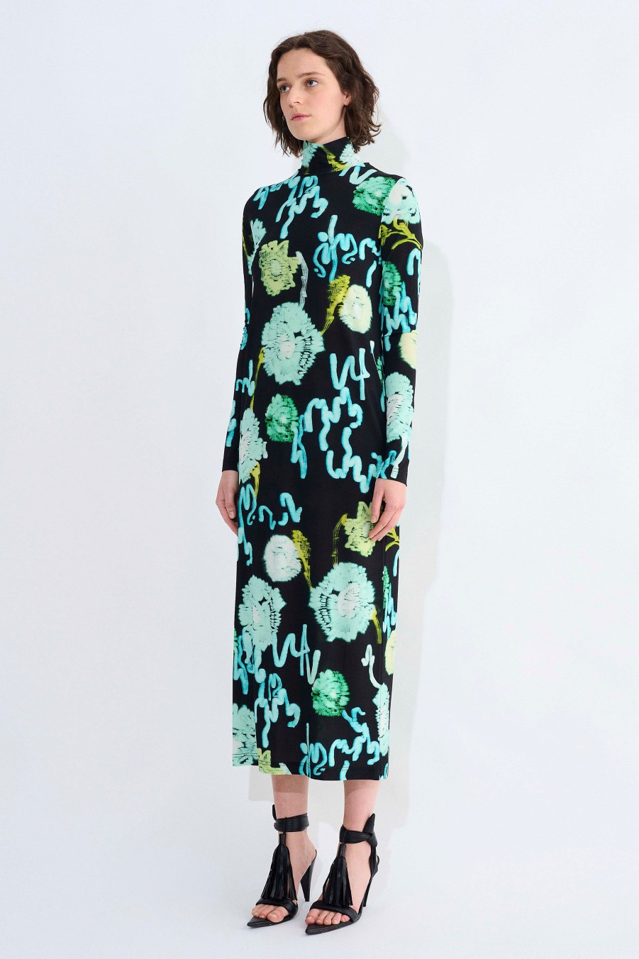 Dresses Christian Wijnants | Dewis Long Sleeve Turtle Neck Dress