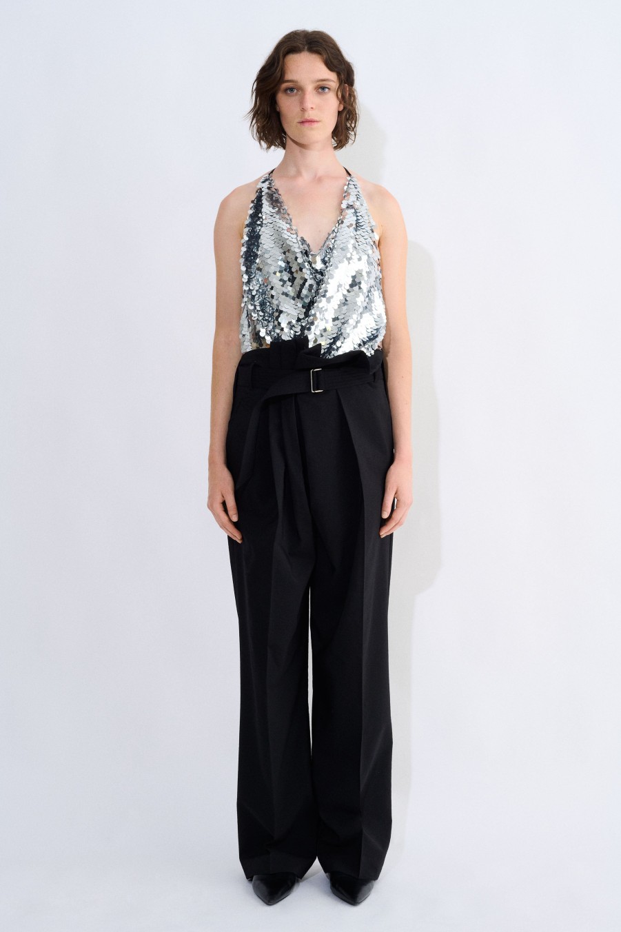 Trousers Christian Wijnants | Panambi Pants With Pleated Waist