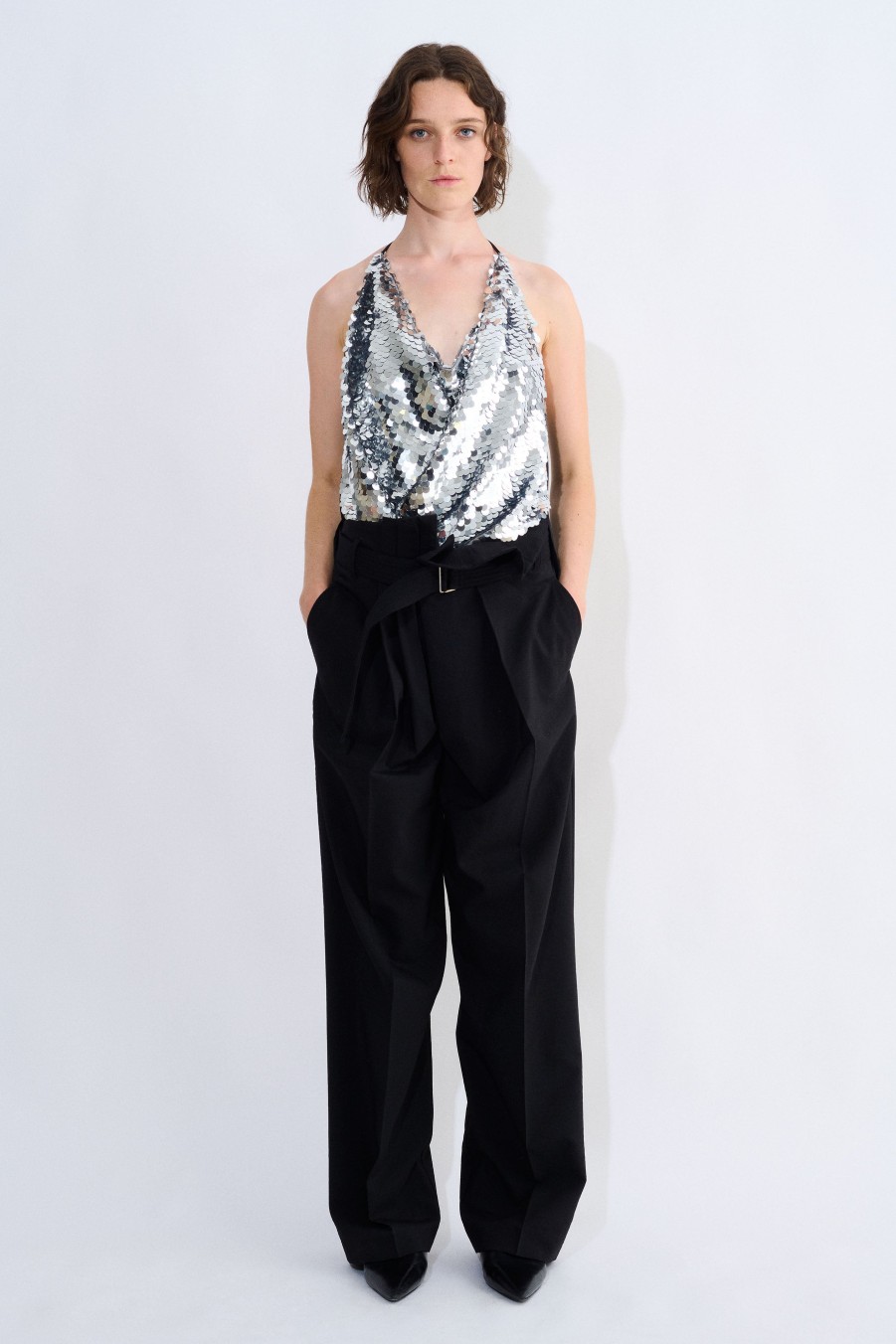 Trousers Christian Wijnants | Panambi Pants With Pleated Waist