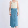 Skirts Christian Wijnants | Sadiq Asymetrical Denim Wrap Skirt