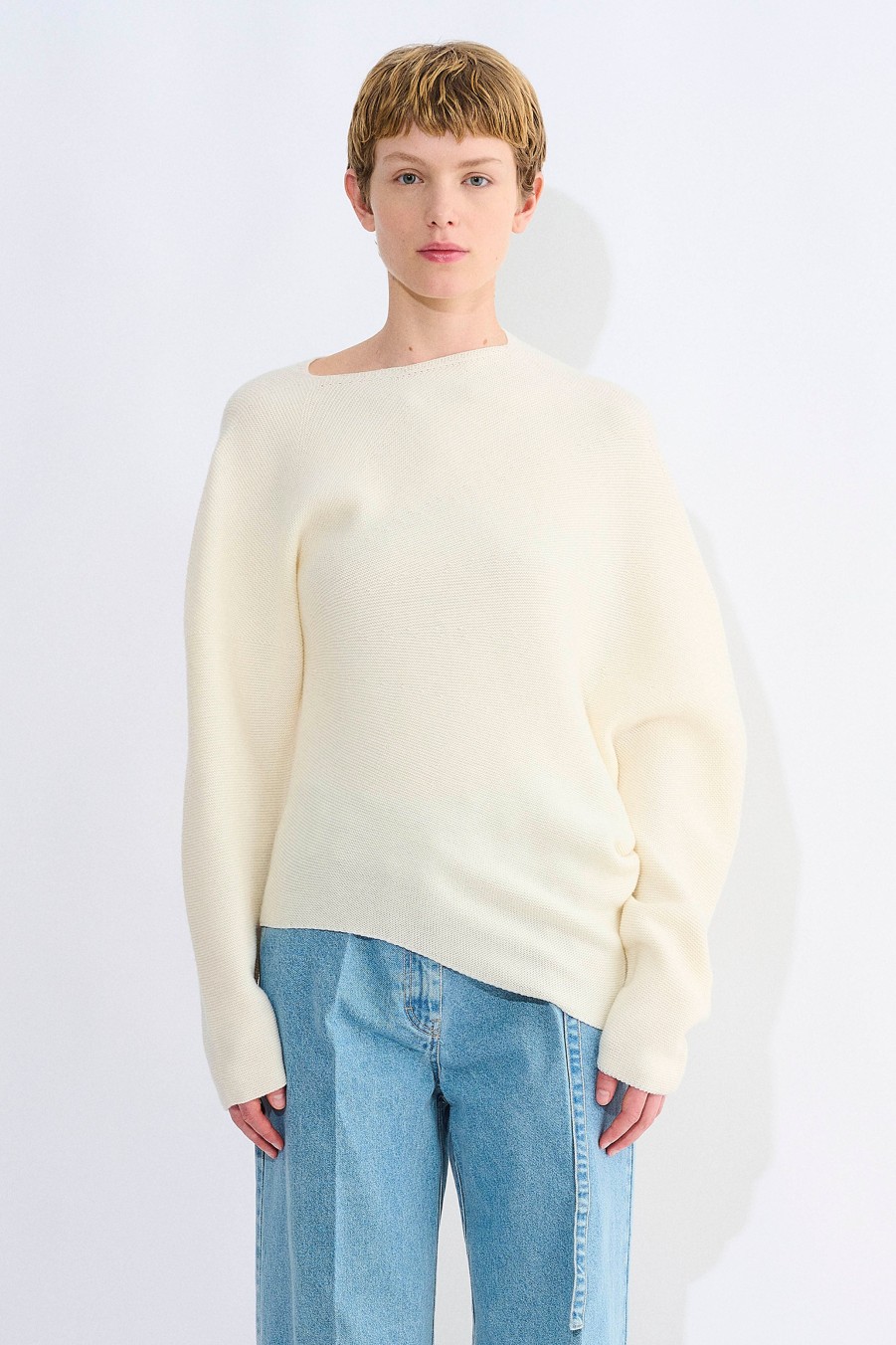 Knits Christian Wijnants | Klean Twisted Asymetrical Sweater