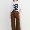 Trousers Christian Wijnants | Parise Long Pleated Trousers