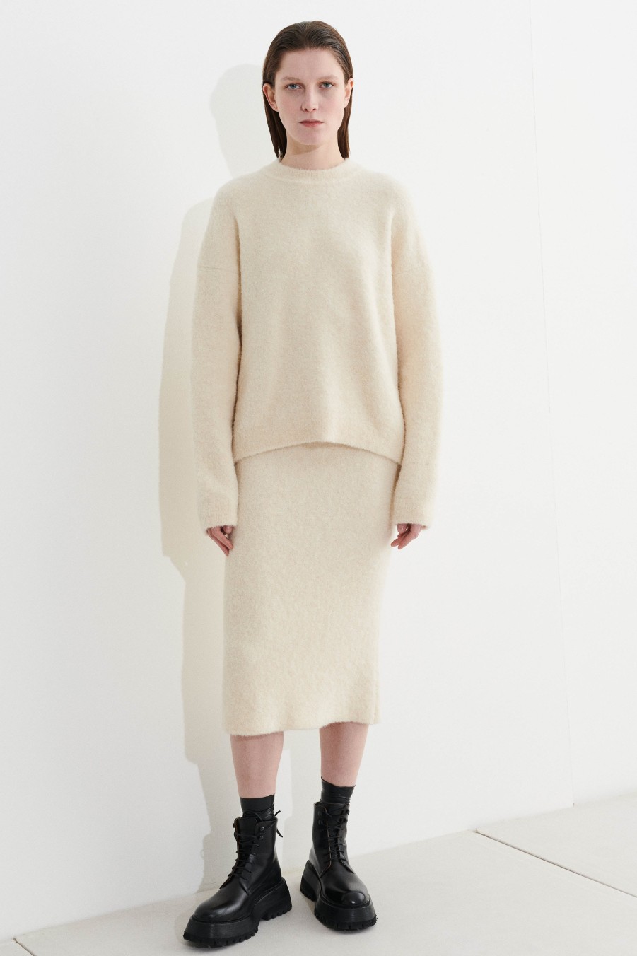 Knits Christian Wijnants | Kophie Boucle Skirt