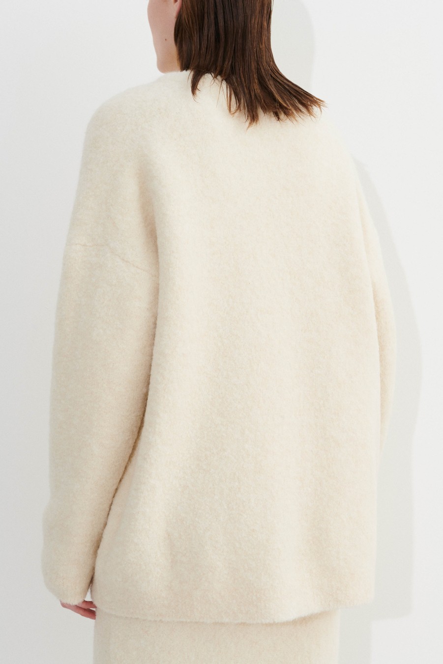 Knits Christian Wijnants | Kestel Boucle Knitted Cardigan