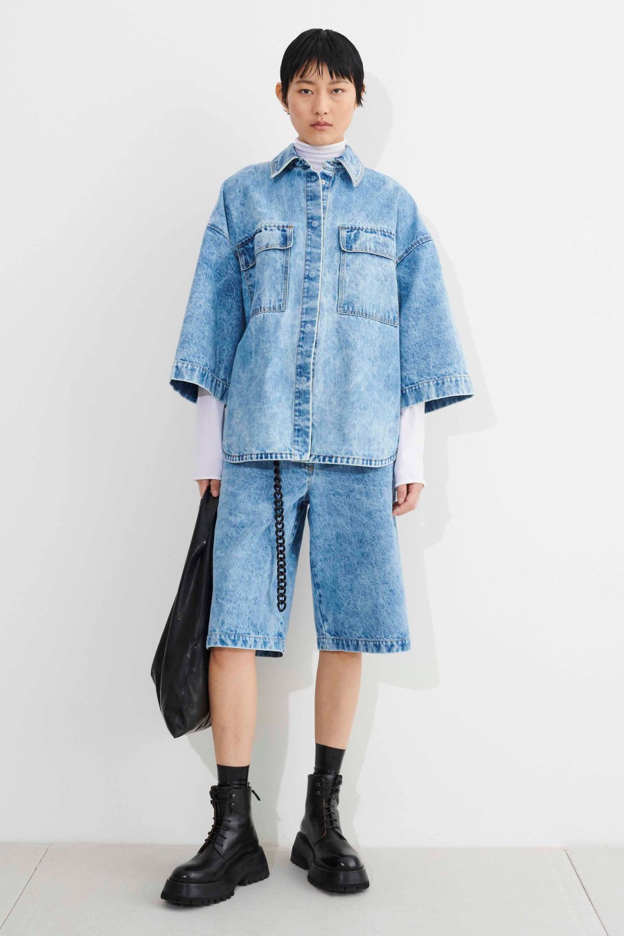 Denim Christian Wijnants | Toba Oversized Shirt