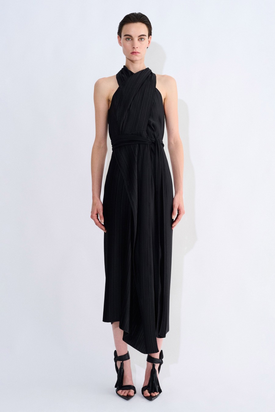 Dresses Christian Wijnants | Dawla Plisse Wrap Dress