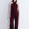 Trousers Christian Wijnants | Pamir Pleated Trousers With Drawstring Waist