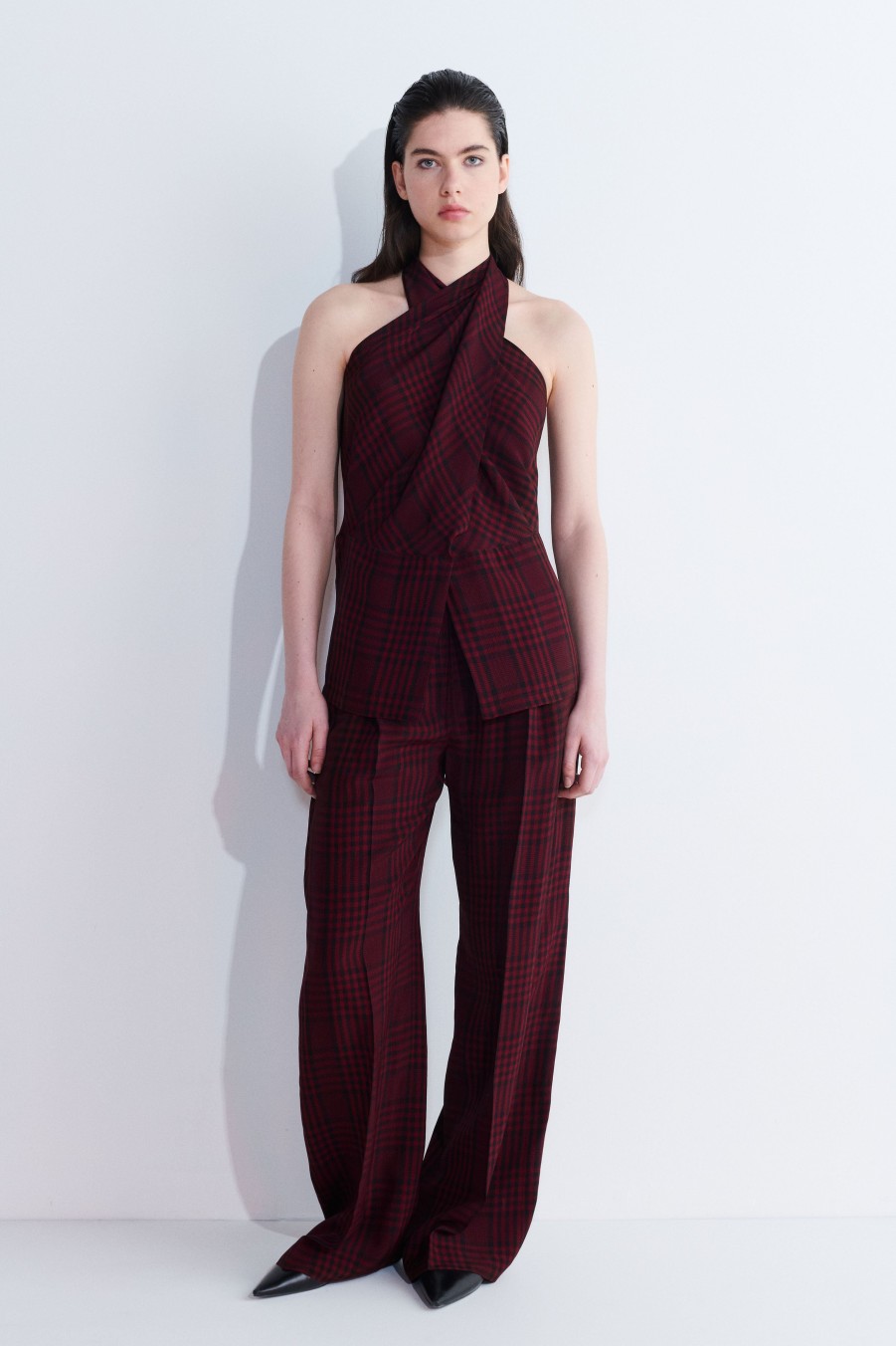 Trousers Christian Wijnants | Pamir Pleated Trousers With Drawstring Waist