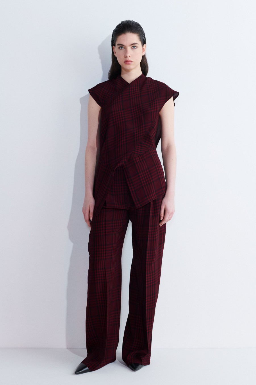 Trousers Christian Wijnants | Pamir Pleated Trousers With Drawstring Waist