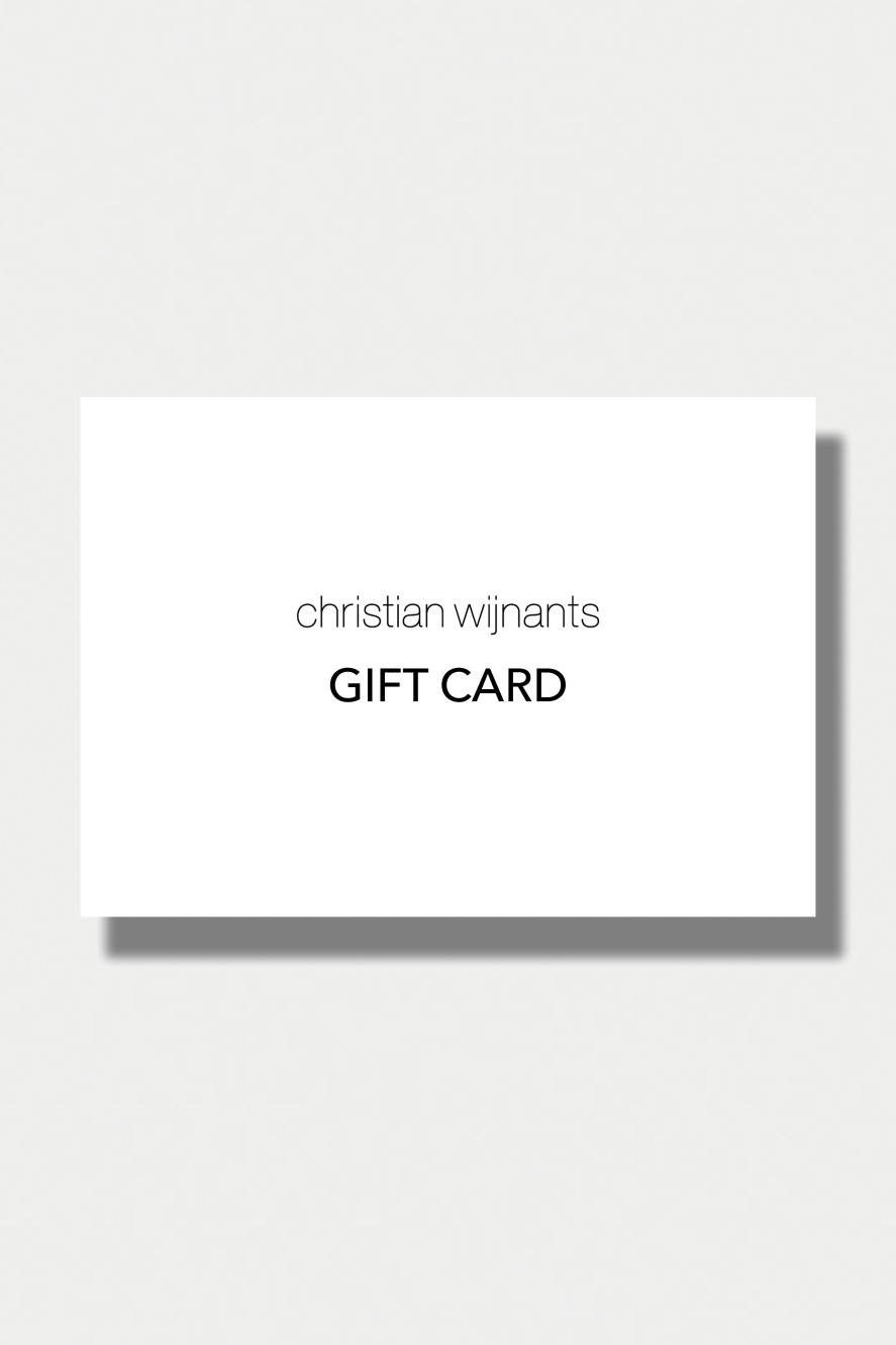 Gift Card Christian Wijnants Shop | Christian Wijnants Gift Card