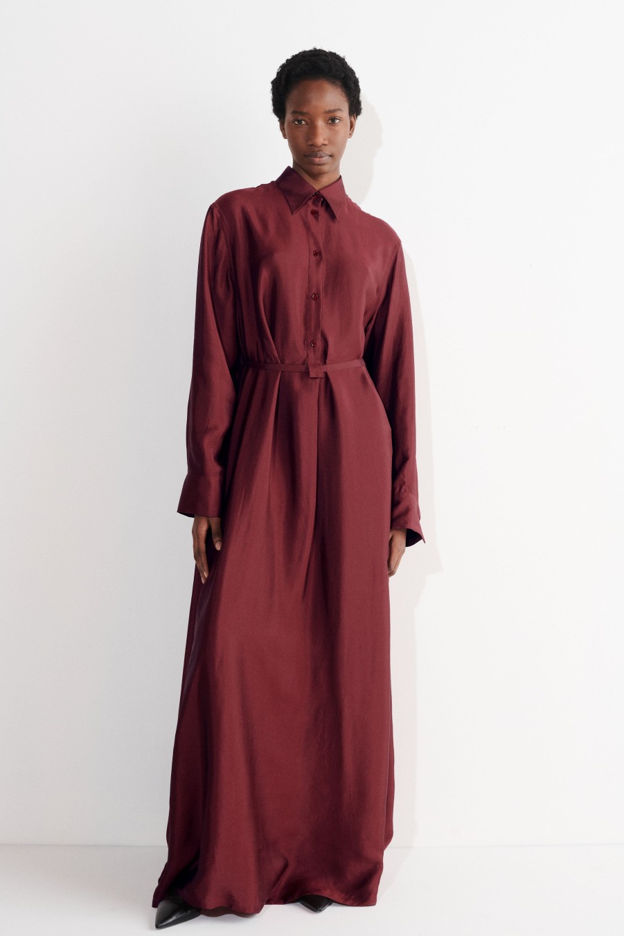 Dresses Christian Wijnants | Deny Floor Length Shirt Dress