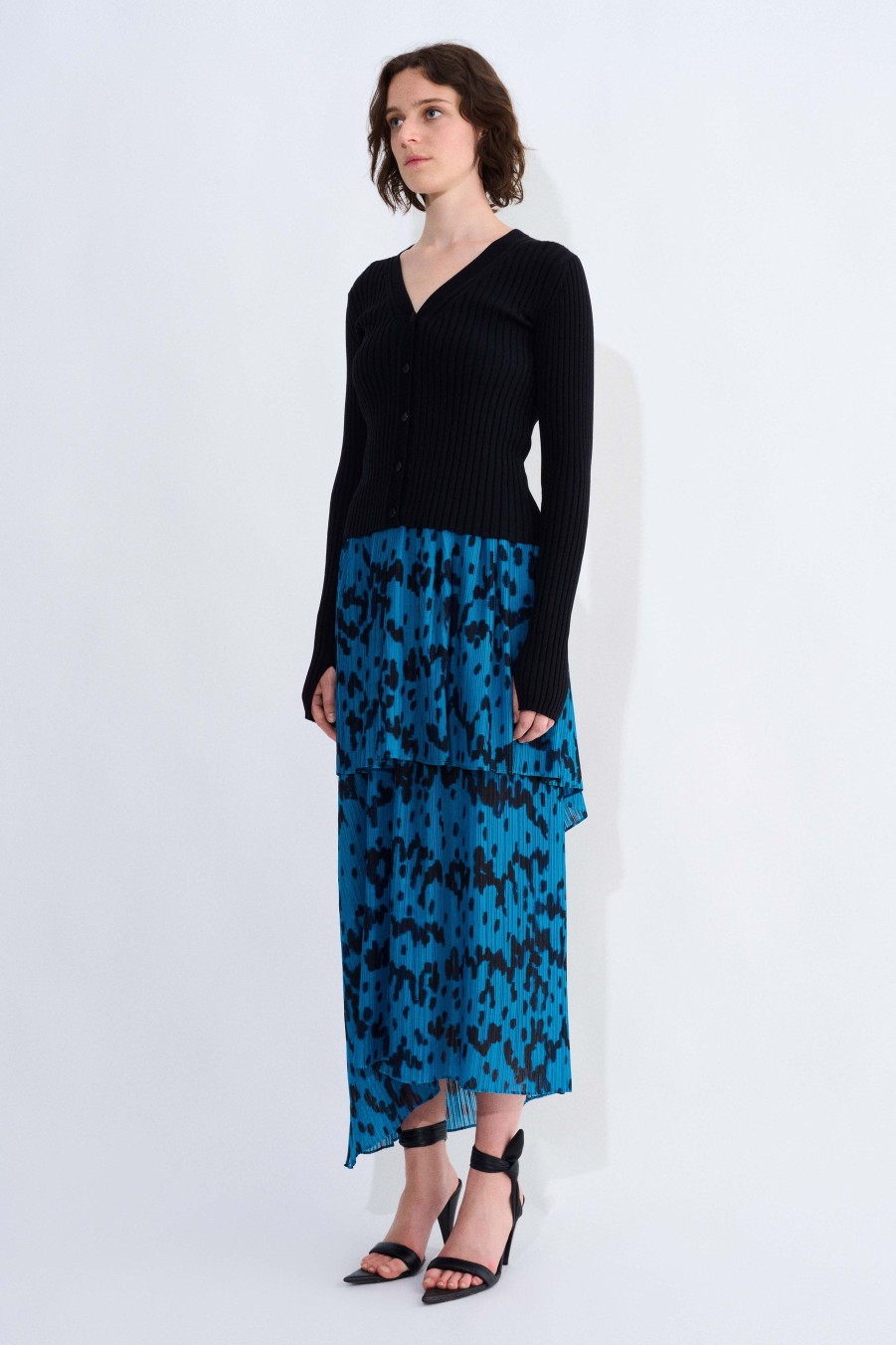 Skirts Christian Wijnants | Sefu Plisse Skirt With Elastic Waist