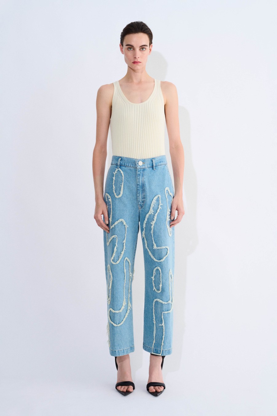 Trousers Christian Wijnants | Pelanac Cropped Denim Pants