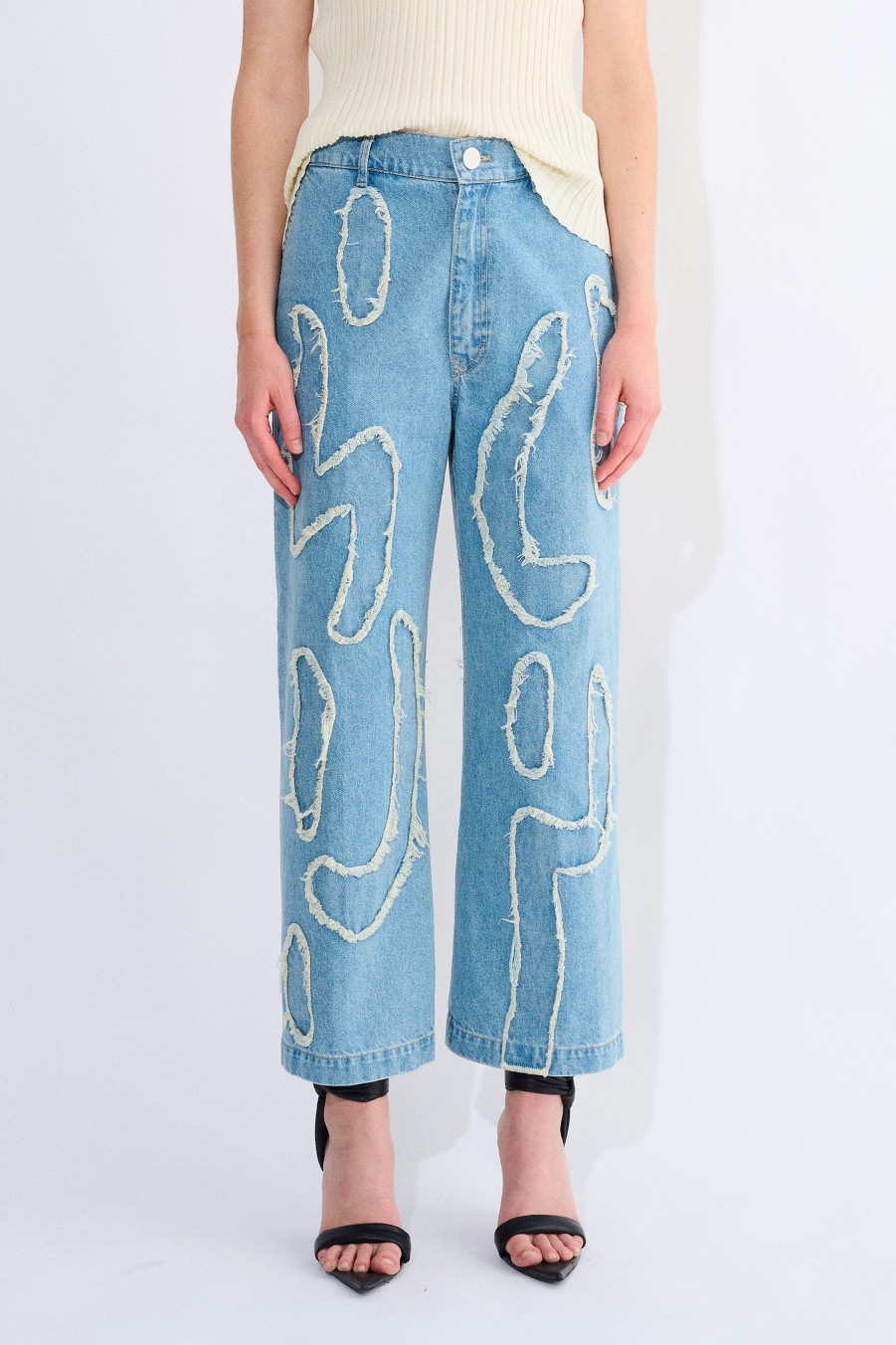 Trousers Christian Wijnants | Pelanac Cropped Denim Pants