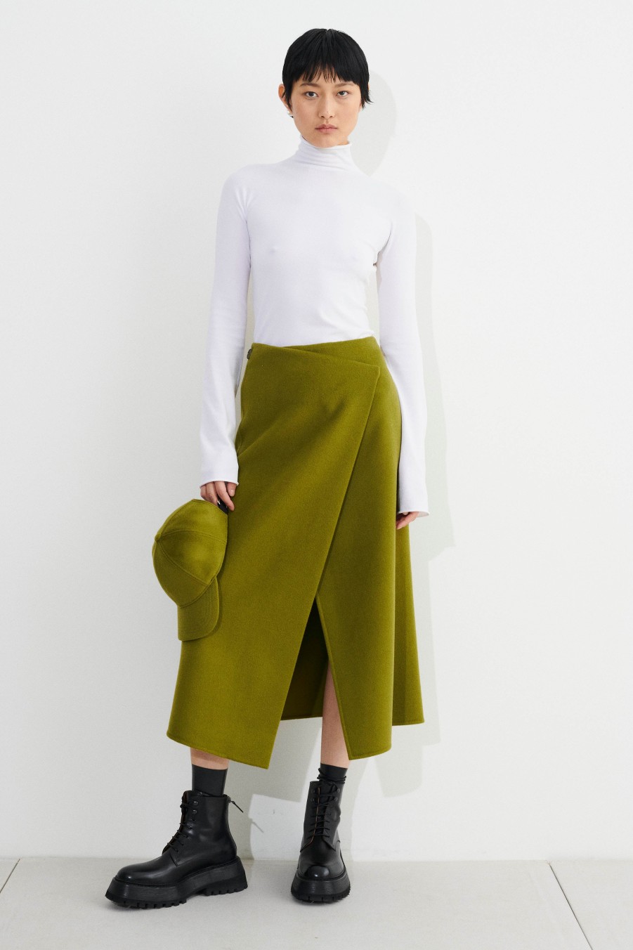 Skirts Christian Wijnants | Sola Double Face Wrap Skirt