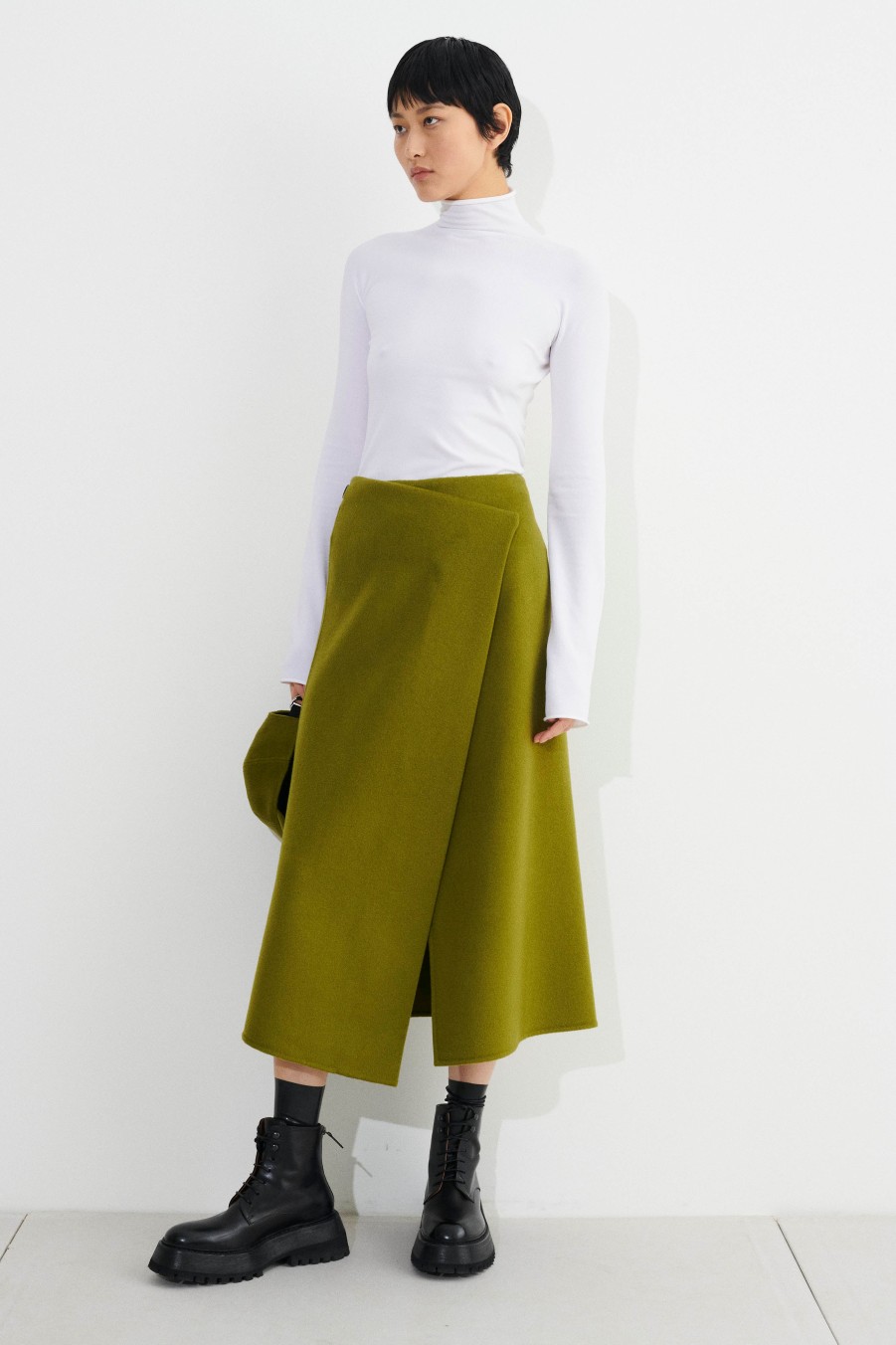 Skirts Christian Wijnants | Sola Double Face Wrap Skirt