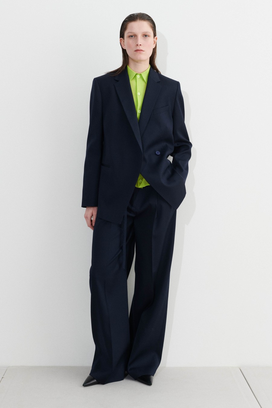 Trousers Christian Wijnants | Parise Long Pleated Trousers