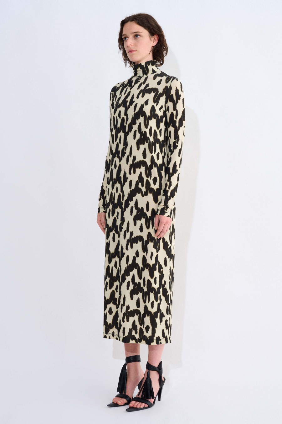 Dresses Christian Wijnants | Dewis Long Sleeve Turtle Neck Dress