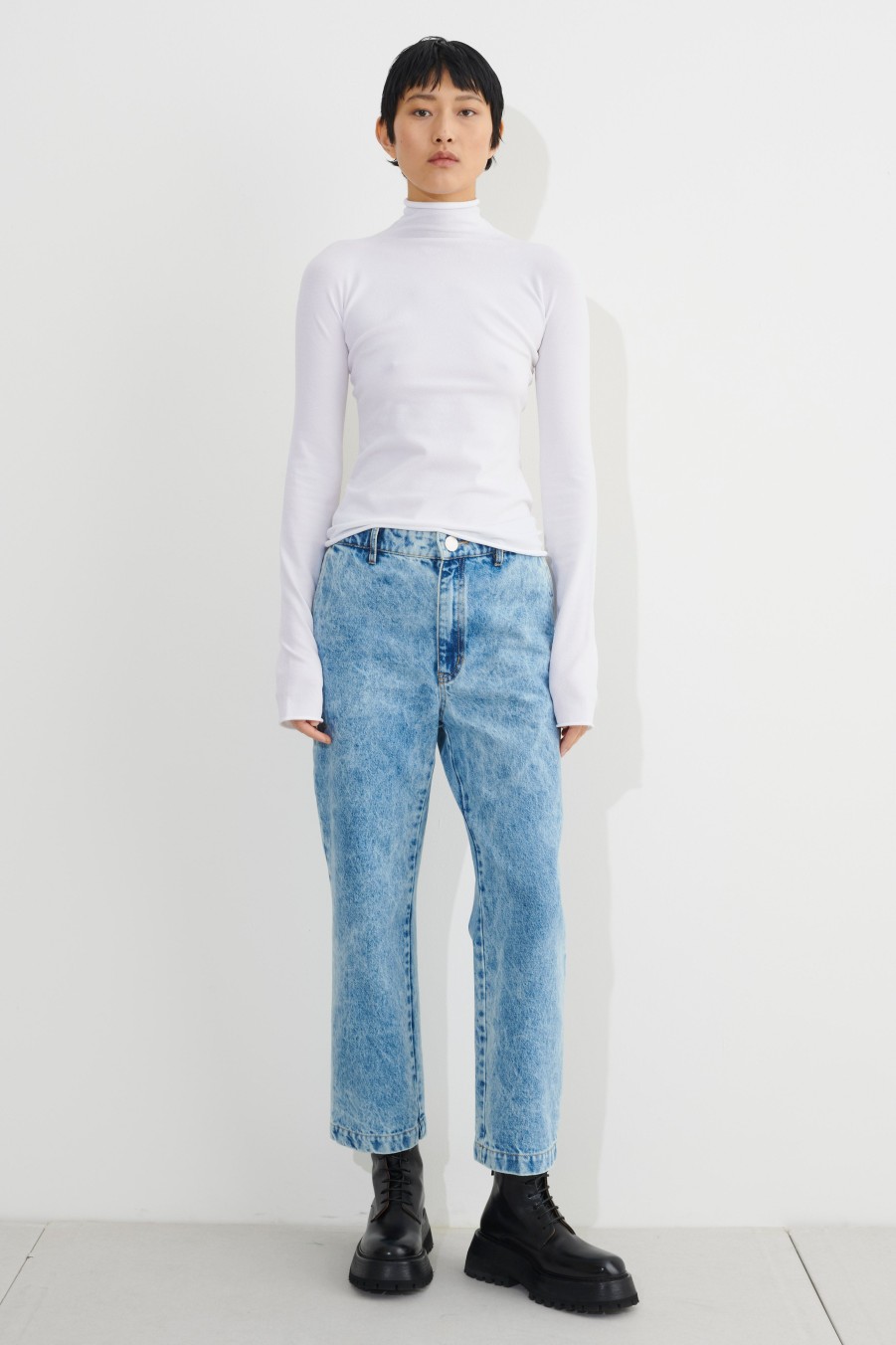 Denim Christian Wijnants | Panjad Cropped Trousers