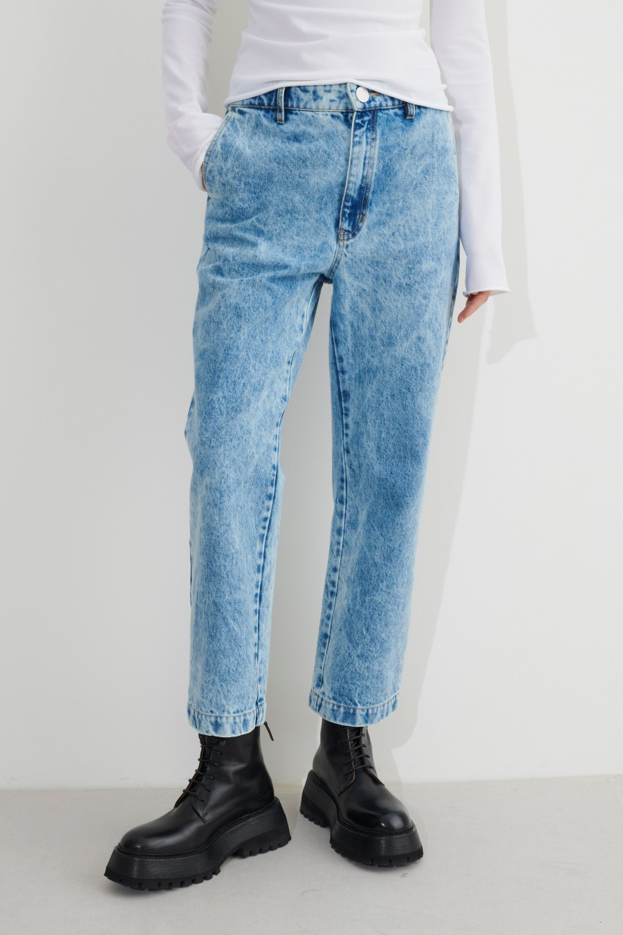 Denim Christian Wijnants | Panjad Cropped Trousers