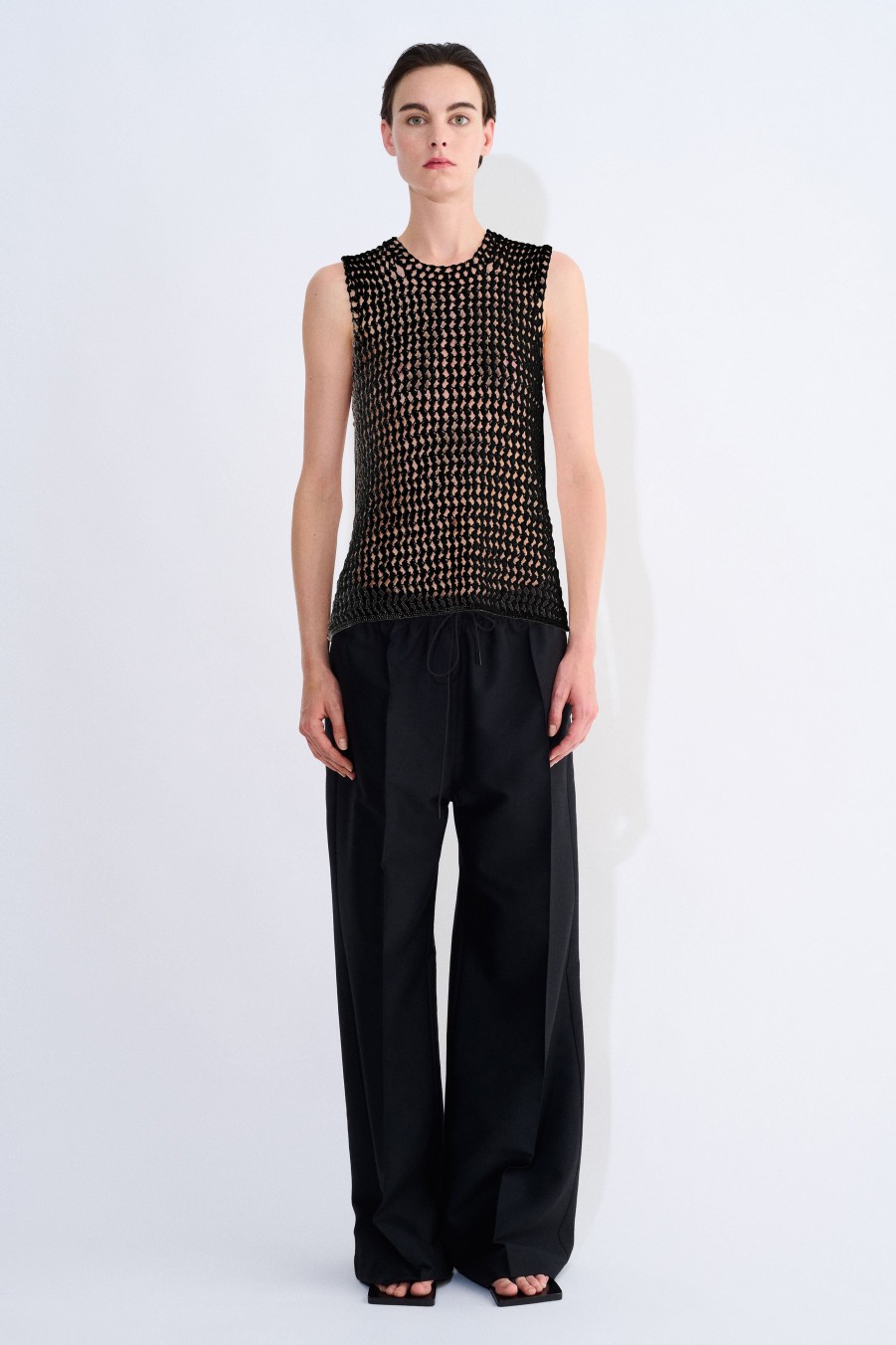 Knits Christian Wijnants | Kochet Hand Crochet Sleeveless Top