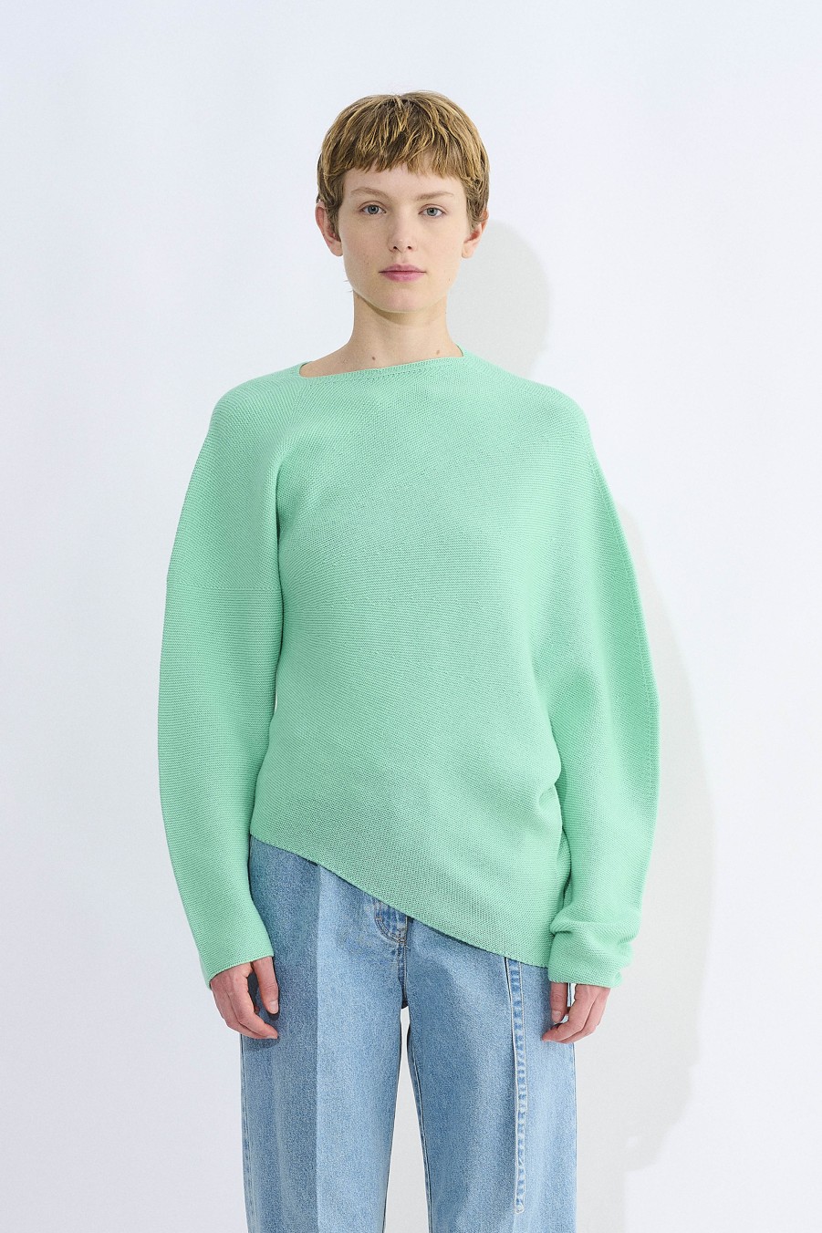 Knits Christian Wijnants | Klean Twisted Asymetrical Sweater