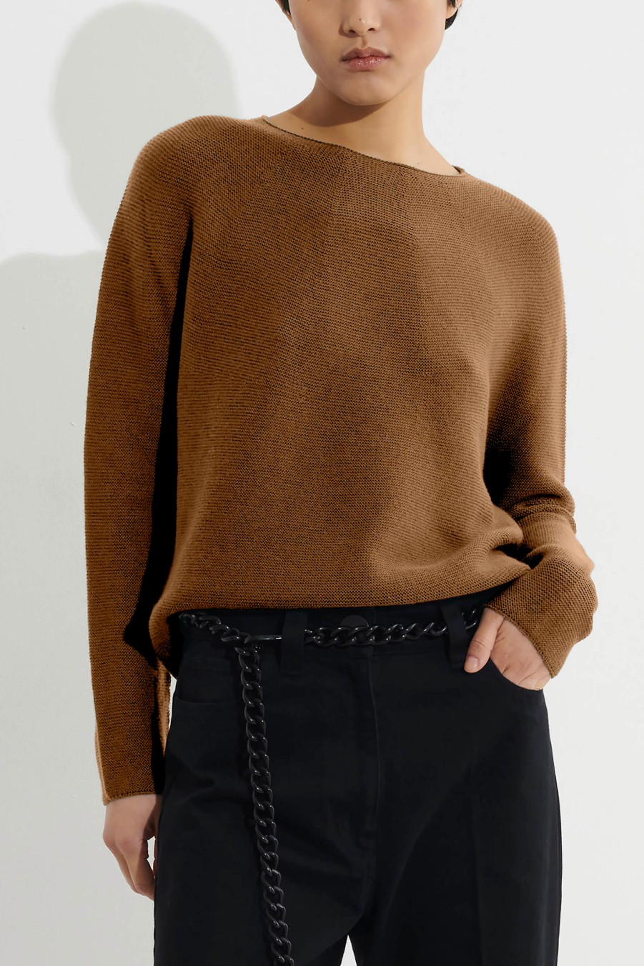 Knits Christian Wijnants | Kopan Wholegarment Round Neck Sweater