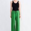 Trousers Christian Wijnants | Picaia Wide Leg Pants With Elastic Waist & Drawstring