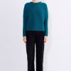 Knits Christian Wijnants | Kopan Seamless Knitted Sweater With Round Neck-Line