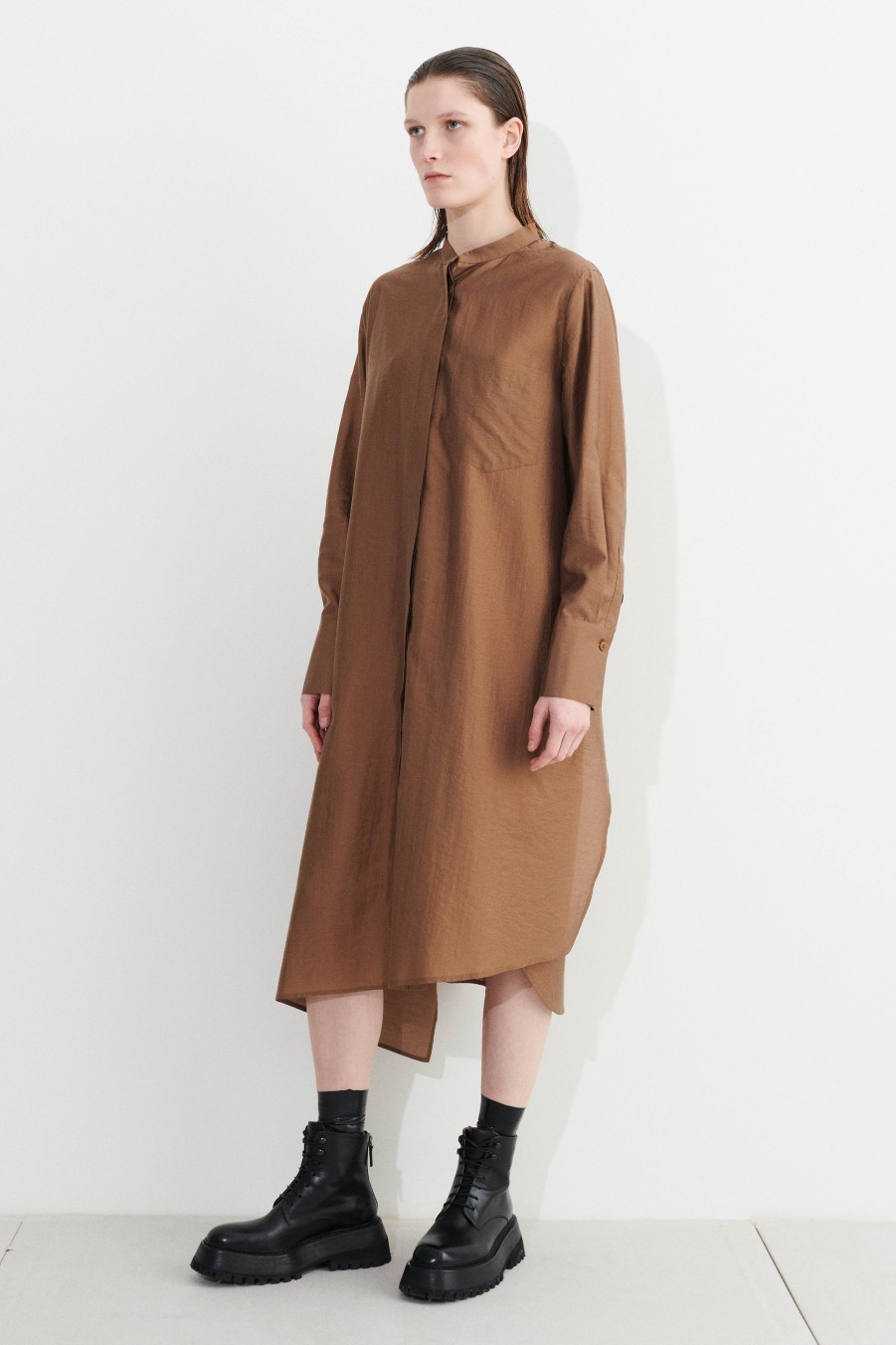 Dresses Christian Wijnants | Dibah Asymmetric Shirt Dress