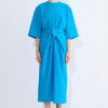 Dresses Christian Wijnants | Dembet Short Sleeve Dress With Drapped Knot