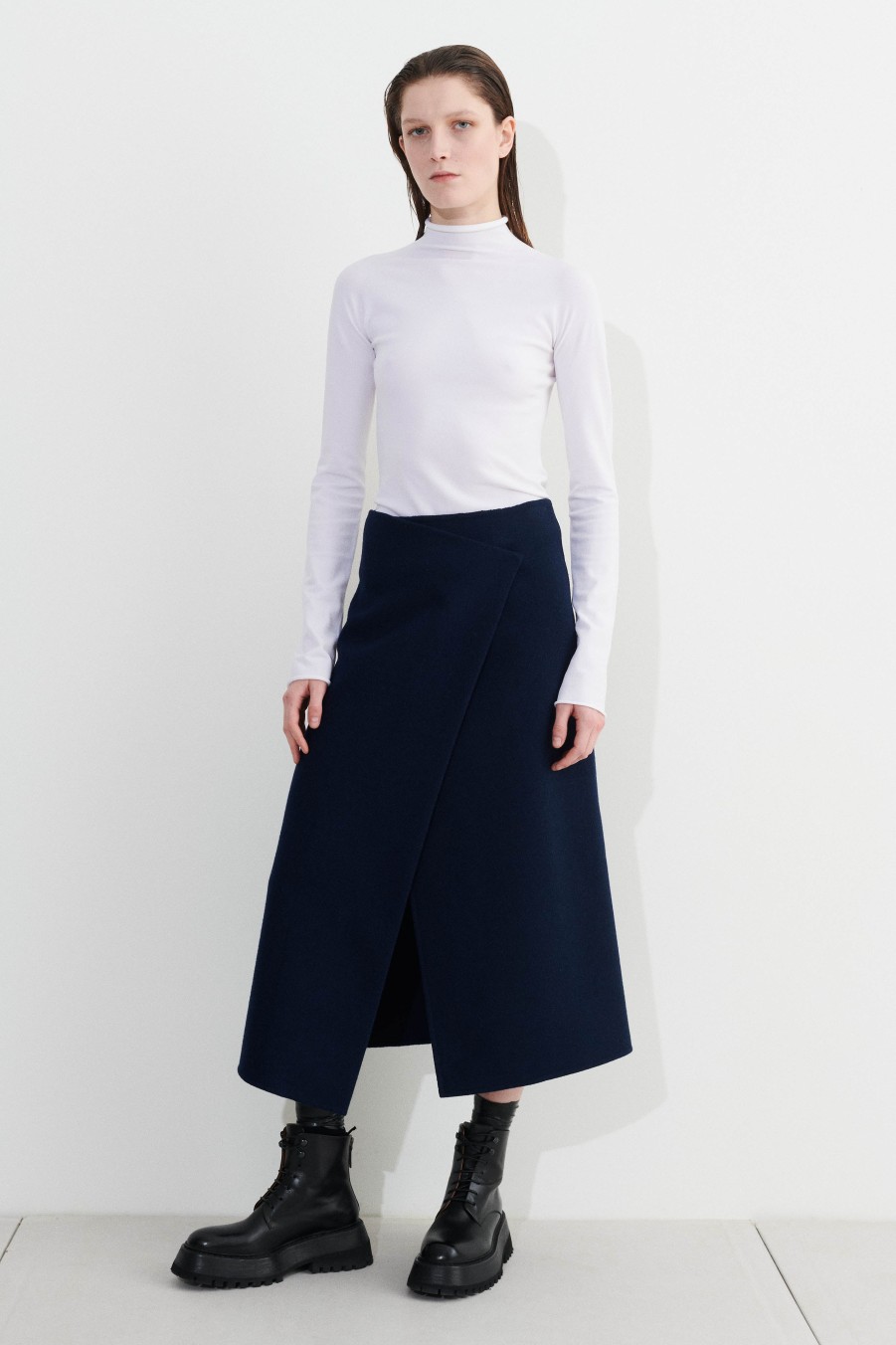 Skirts Christian Wijnants | Sola Double Face Wrap Skirt