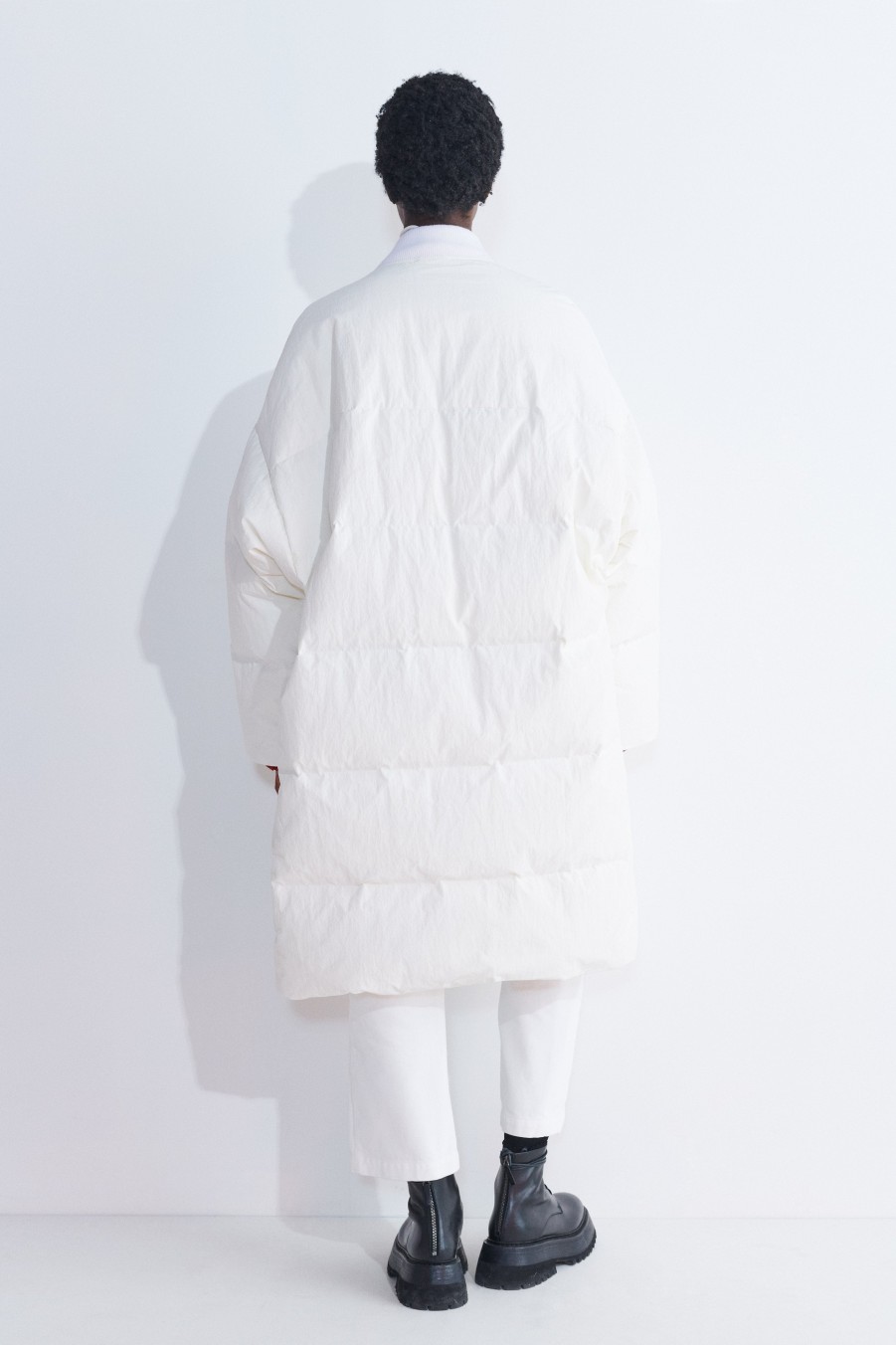 Coats & Jackets Christian Wijnants | Cata Down Filled Puffer Coat With Zipper Closure