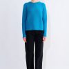 Knits Christian Wijnants | Kopan Seamless Knitted Sweater With Round Neck-Line