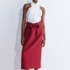 Skirts Christian Wijnants | Salar Pencil Skirt With Drape Detail