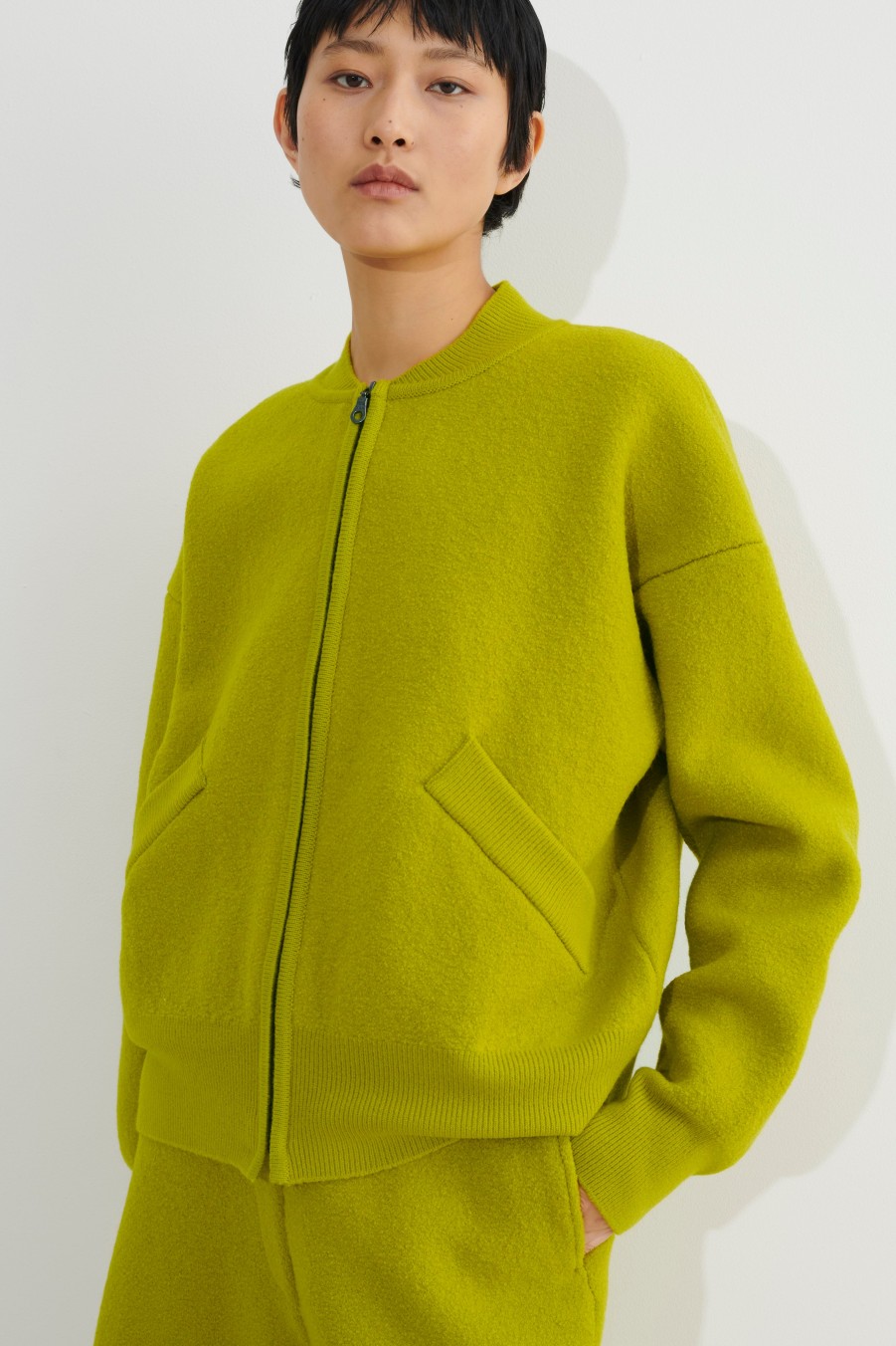 Knits Christian Wijnants | Kusa Boiled Knitted Jacket