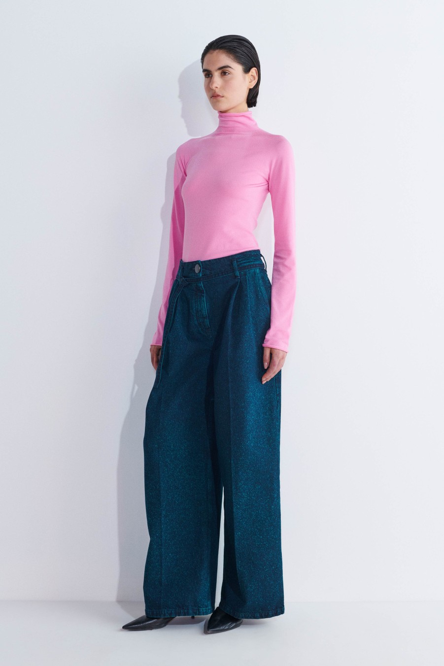 Denim Christian Wijnants | Panjim Pleated Denim Trousers