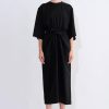 Dresses Christian Wijnants | Dembet Short Sleeve Dress With Drapped Knot