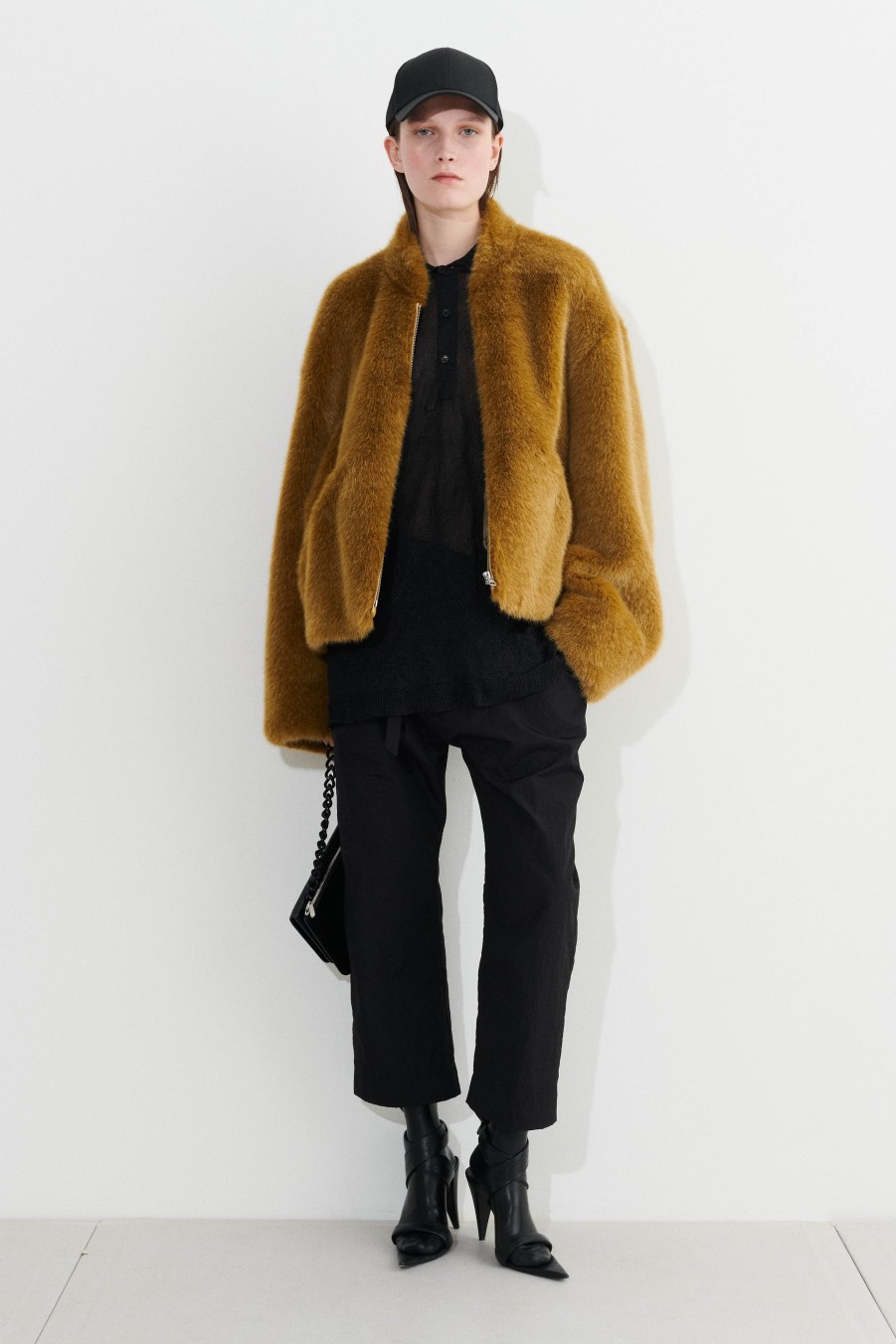 Coats & Jackets Christian Wijnants | Jiga Faux Fur Jacket