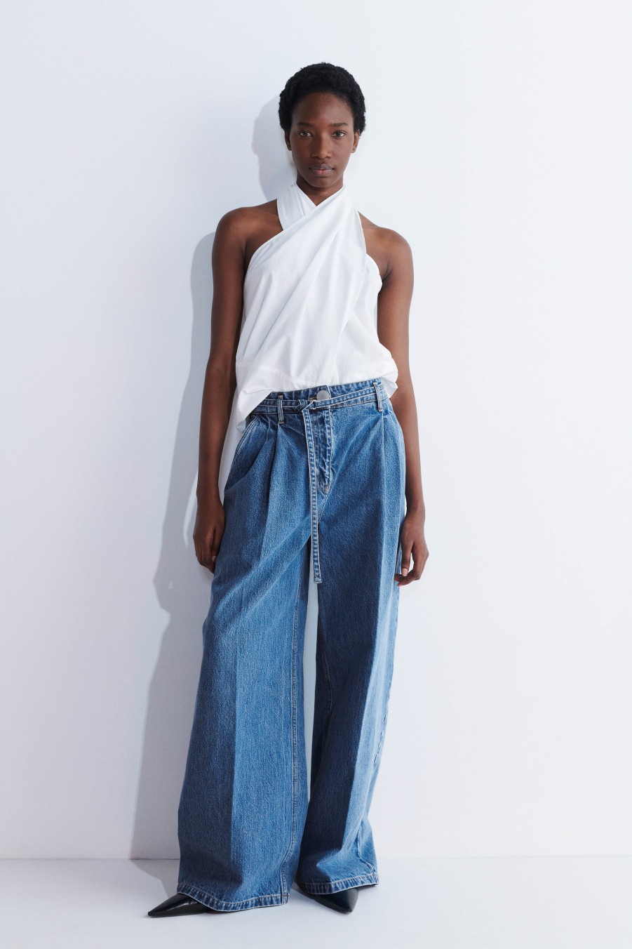 Denim Christian Wijnants | Panjim Pleated Denim Trousers