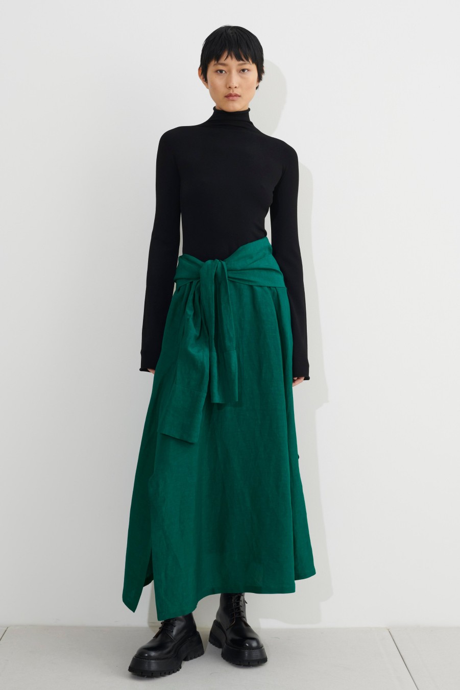 Skirts Christian Wijnants | Silva Skirt With Tie Detail