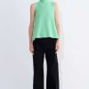 Tops Christian Wijnants | Kewit Seamless Knitted Top With Turtle Neck