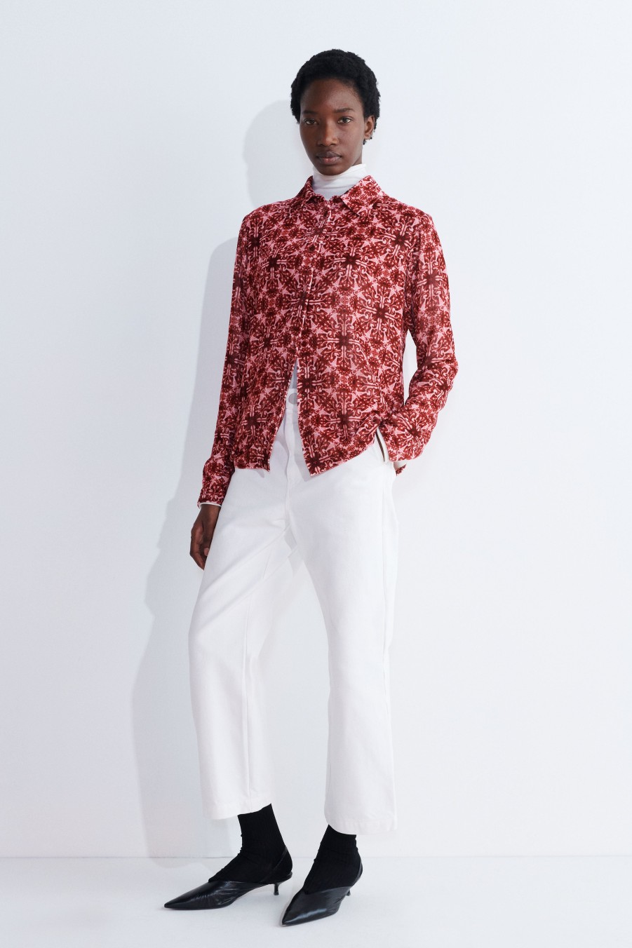 Tops Christian Wijnants | Tehli Fluid Button Down Shirt